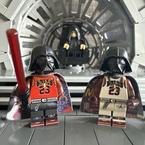 Brickluv Jordan Vader Bundle Mini figures & Fabric Capes