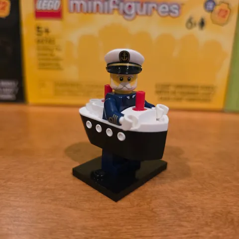 Lego Ferry Captain - CMF Series 23 - Collectible Minifigure - COMPLETE