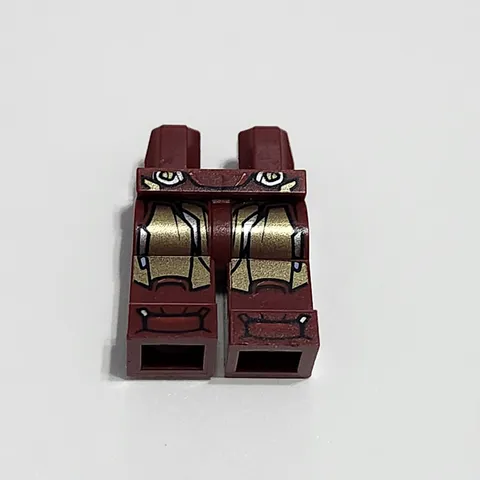Lego Legs Red Marvel Super Hero Iron Man Minifigure Minifig Figure Pants