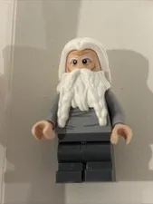 Lego LOTR Gloin The Dwarf Minifigure #lor118 White Hair Set #10316 Rivendell New