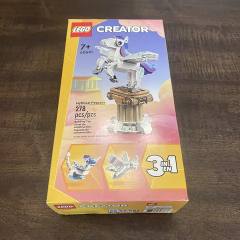 Lego Creator Mythical Pegasus 278 Pcs #40691 New