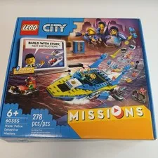 LEGO CITY: Water Police Detective Missions (60355) 278 pieces