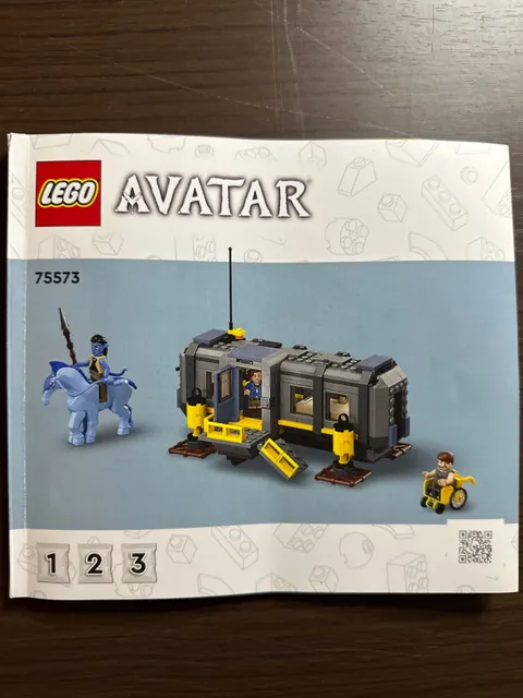 Lego Avatar 75573 Manual Only 75573