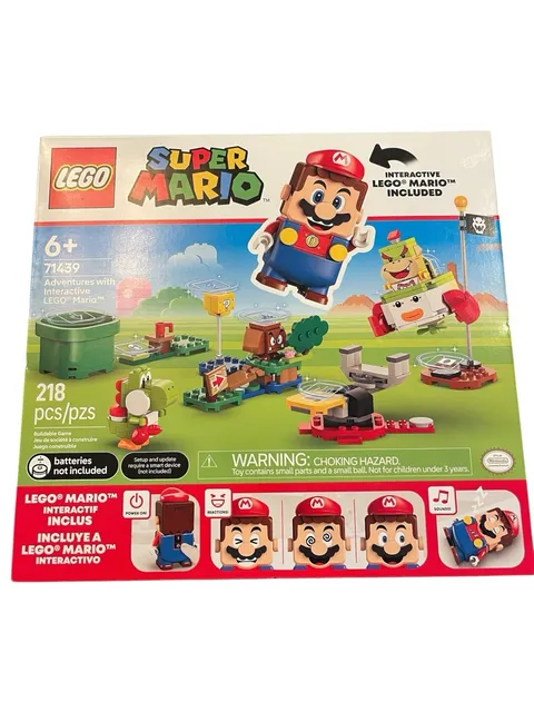 LEGO Super Mario 71439 Adventures with Interactive LEGO Mario New Sealed