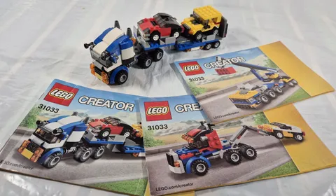 Lego Creator #31033 Vehicle Transporter 2015 - 100% Complete with Instructions