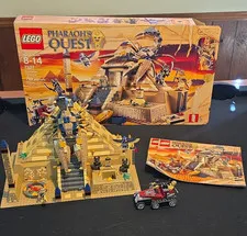 LEGO Pharaoh's Quest Scorpion Pyramid 7327 792pc w/ Box & Instructions