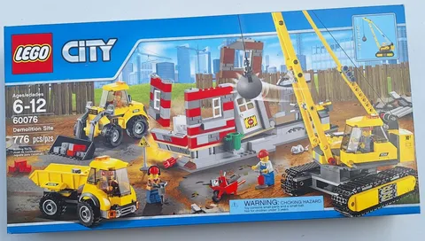 LEGO CITY 60076 DEMOLITION SITE - New, Unopened, Sealed Set