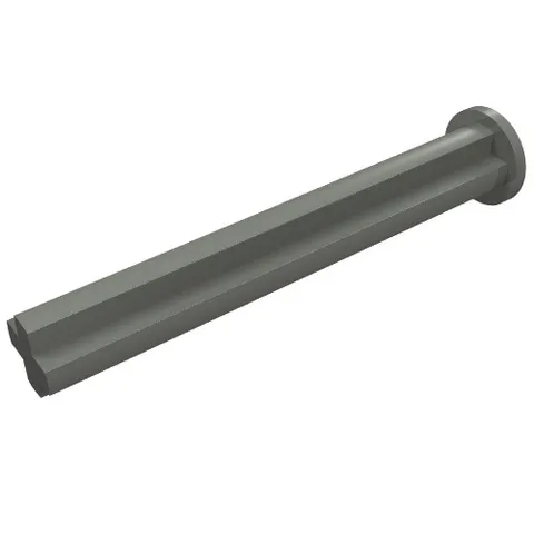 10x LEGO® Part 87083 - Technic, Axle  4L with Stop