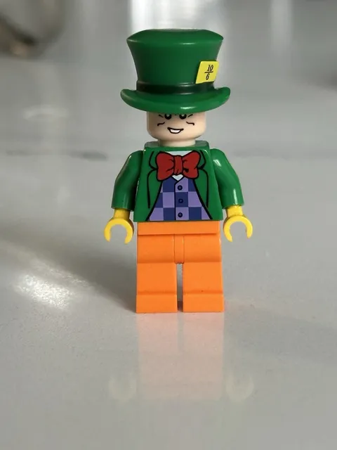 Lego Batman 1 The Videogame Custom Mad Hatter Minifigure Pad Printed