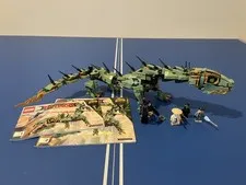 LEGO The LEGO Ninjago Movie: Green Ninja Mech Dragon (70612) 99.9% check below
