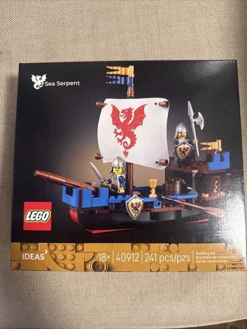LEGO Ideas 40912 Sea Serpent GWP - BRAND NEW/SEALED