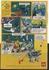 LEGO ADVERTISING INSERTS #  1-1824 # SPACE # 1986 #