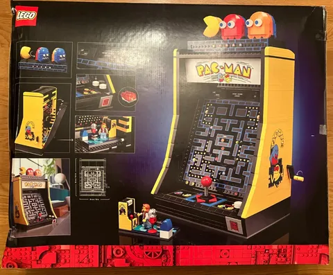 LEGO Icons PAC-MAN Arcade 10323 2651 pcs Retro Game 18+ New - Opened Creased Box