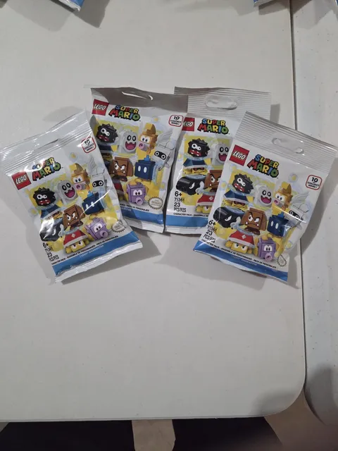 LEGO Super Mario: Character Packs Series 1 (71361) Lot of 4 Brand New