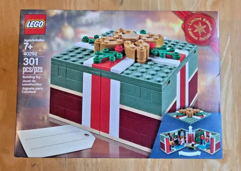 LEGO 40292 Christmas Gift Box - Limited Edition BRAND NEW SEALED Holiday set
