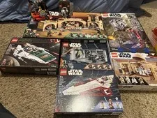 LEGO Star Wars Lot 75333 75270 75248 75269 75310 75326 75324 75254 NO MINIFIGS!!