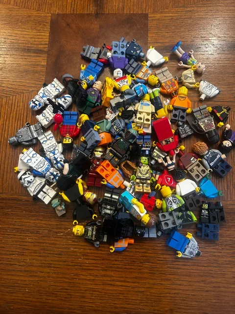 LEGO Star Wars Lot – 1lb+ Minifigures (Star Wars, Marvel, LOTR), ships & parts