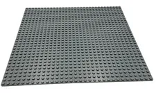 Lego New Dark Bluish Gray Baseplate 32 x 32 Stud 10 x 10 Inch Baseplate Piece