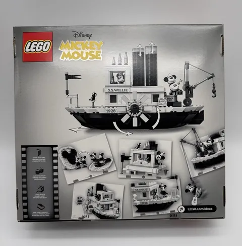 LEGO Ideas Mickey Mouse Steamboat Willie 21317 Mickey Minnie 751 pcs Box
