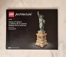 Lego Architecture 21042 Statue of Liberty Instruction Manual Book Only NO BRICKS