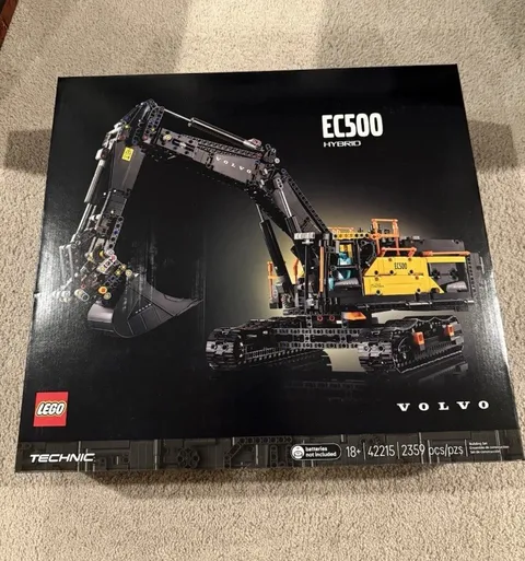 Technic Volvo EC500 Hybrid Excavator 42215 NEW SEALED 100% Authentic