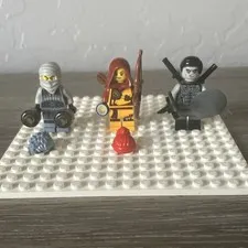 LEGO NINJAGO - elemental masters (853687) 3 minifigures set