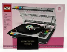 New & Sealed LEGO Exclusive GWP: Retro Record Player (Set No. 40699)  310 Pieces