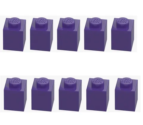 LEGO ® 10x brick 1x1 medium Lilac 3005 6084028 purple building block replacement part new brick