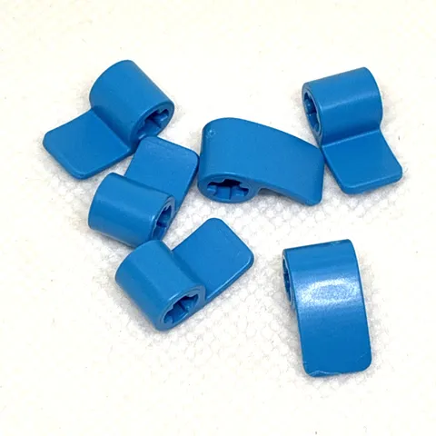 LEGO Parts - Dark Azure Technic, Panel Curved 2 x 1 x 1 - No 89679 - QTY 6