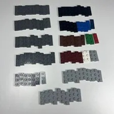 LEGO Parts Plate 1x3 Assortment Lot Of 107 Bricks Used