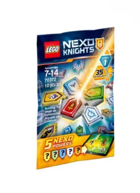 LEGO Nexo Knights Combo Nexo Powers Wave 1 Building Toy Kit 70372 10 pc Age 7-14
