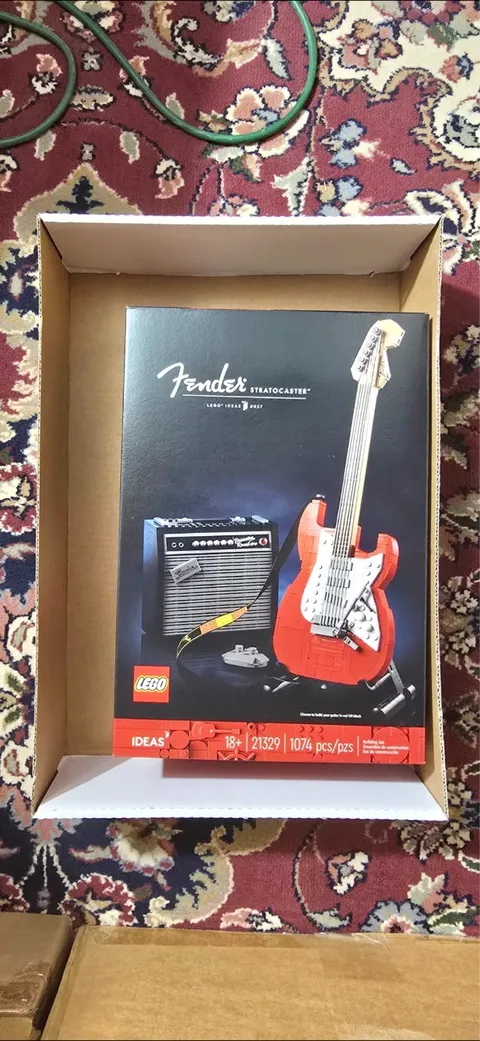 LEGO® Set #21329 Fender® Stratocaster™ (New and Factory Sealed in Original Box)