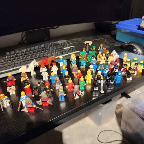 Vintage Legos, Manuals And Figures