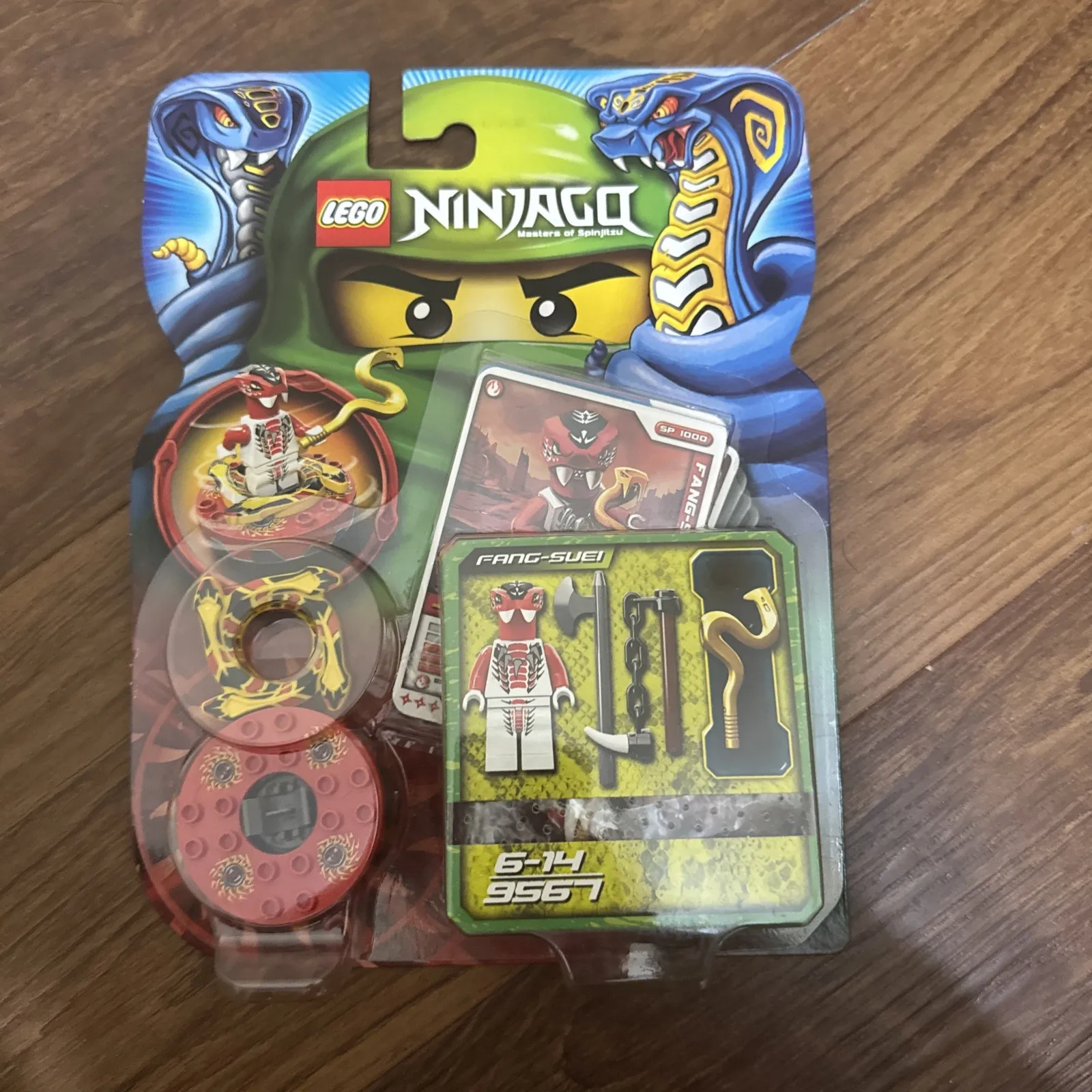 Lego Ninjago: Fang-Suei Spinner Blister (9567) - newsealed