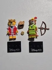 LEGO Disney 100 Minifigure Lot of 2 Robin Hood Prince John
