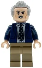 LEGO® Minifig sh1100 - J. Jonah Jameson - Dark Blue Suit