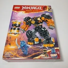 LEGO NINJAGO Cole's Elemental Earth Mech set 71806 New & Sealed