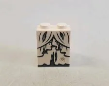 Lego Zombie Bride Minifigure Leg Dress Part Bottom Piece 9465 Monster Fighters