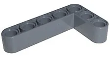 Lego Dark Bluish Gray TECHNIC Liftarm Mod Bent Thick L-Shape 3 x 5 Part 32526 T1