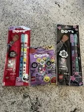 Lot of 3 LEGO DOTS  Bracelets & Extra Dots 41923, 41908, 41934