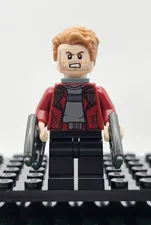 LEGO Marvel Superheroes Minifigure Genuine Star Lord sh380 only set 76080