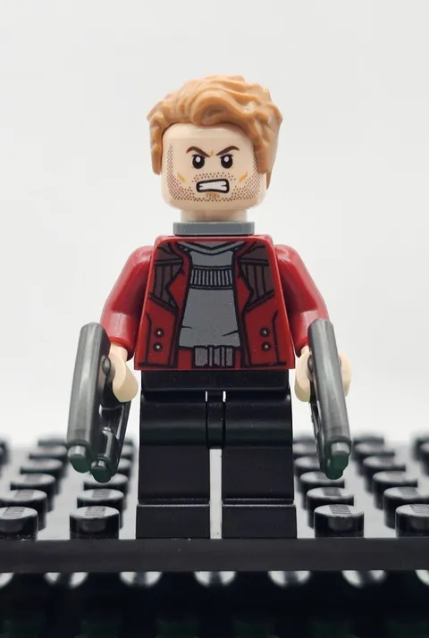 LEGO Marvel Superheroes Minifigure Genuine Star Lord sh380 only set 76080