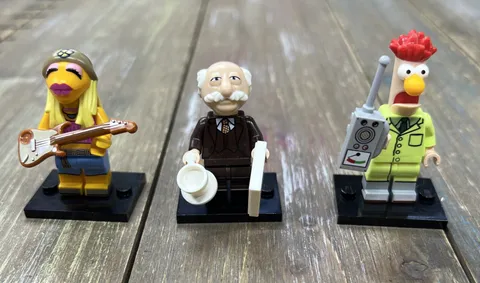 Lego Minifigures Set Of 3 Muppets Janis Waldorf Beaker SEE PHOTOS