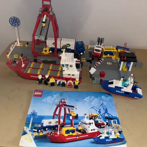 VTG Lego set - # 6542 Launch & Load Seaport -  ￼ Instruction Book Please Read