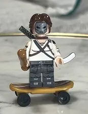 Lego Casey Jones Custom Printed Minifigure teenage mutant ninja turtles hockey T