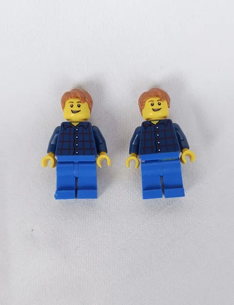 2X LEGO City cty0177 Truck Driver (Set 3221)