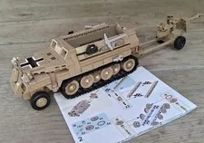 MOC LEGO WW2 German Half Track (Not Genuine LEGO) Used Great Condition See Pics