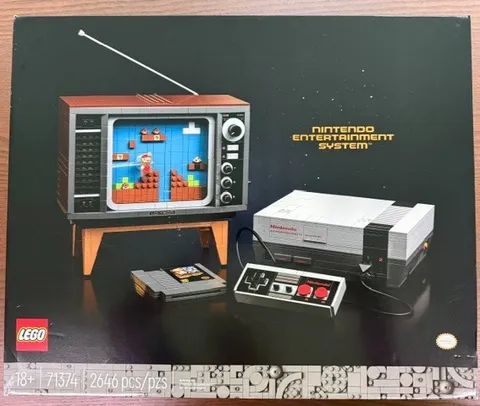 LEGO Nintendo Entertainment System NES (‎71374) Super Mario, New Sealed Box