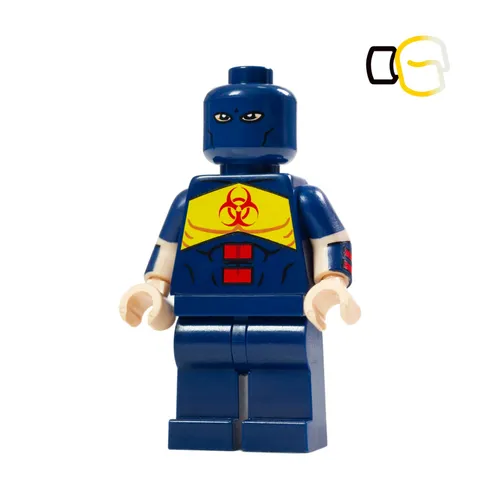 Lego DC - Excelsior Custom - Breakhour Atom Smasher Damage Minifigure