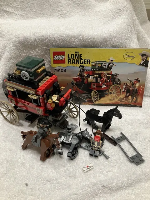 LEGO the Lone Ranger: Stagecoach Escape (79108) - Incomplete
